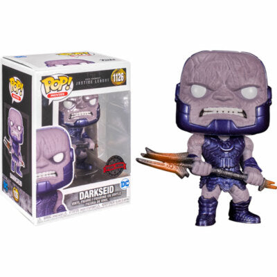 Justice League Snyder Cut Darkseid Armoured Metallic Pop! Vinyl