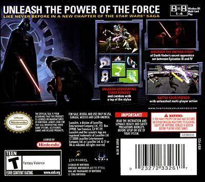 Star Wars: The Force Unleashed Nintendo DS