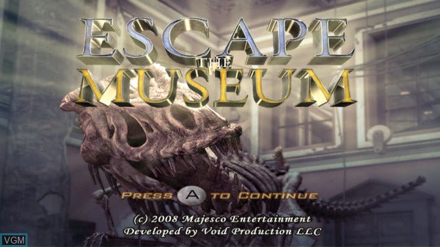 Escape the Museum - Wii