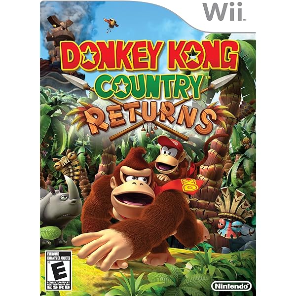 Nintendo Donkey Kong Country Returns Wii Game - Refurbished