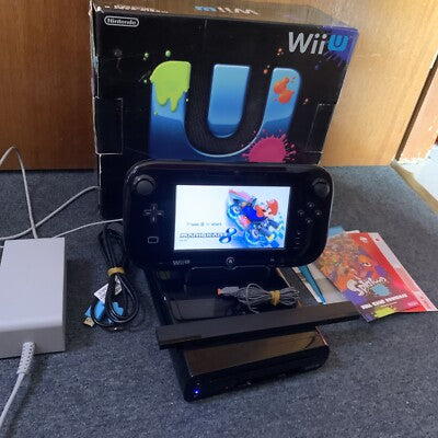 Nintendo Wii U Premium Black Console. – Safeway Collectibles