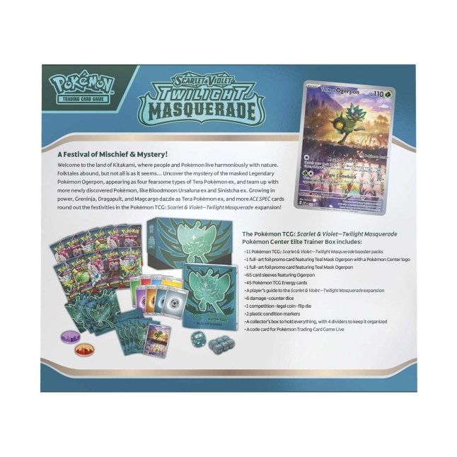 Pokémon Twilight Masquerade Elite Trainer Box