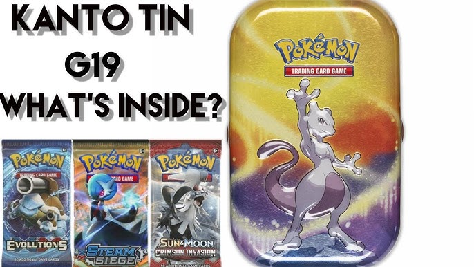Pokemon Kanto Power Mini Tin