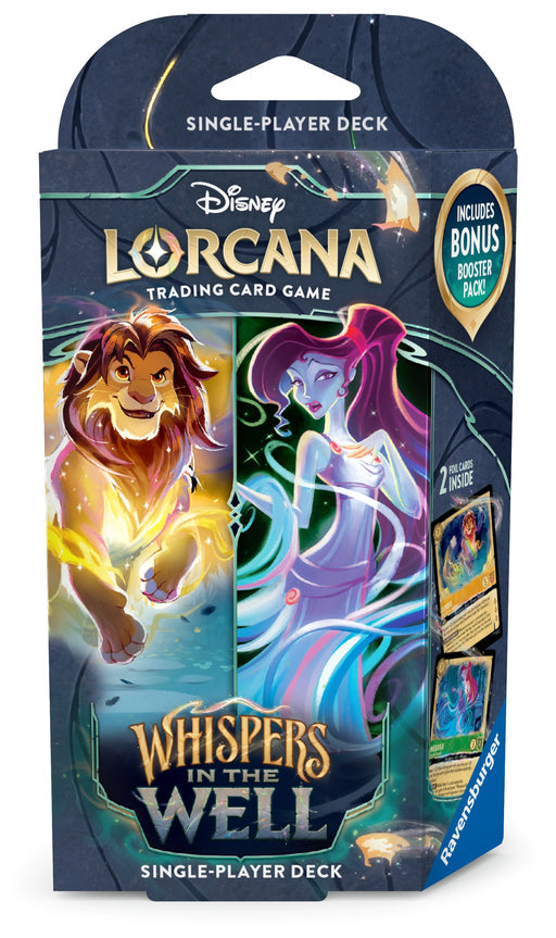 Disney Lorcana TCG: Whispers in the Well Deck Simba & Megara