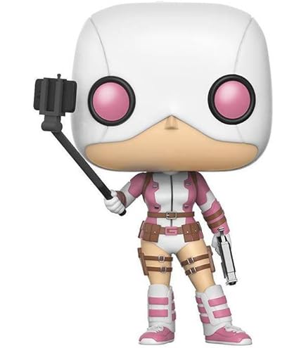 SDCC Pop! Vinyl Marvel Selfie Gwenpool Bobble Head