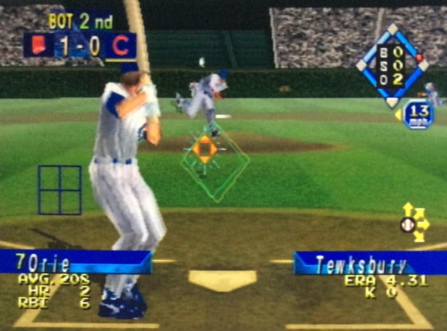 Sega Genesis World Series Baseball Video Game