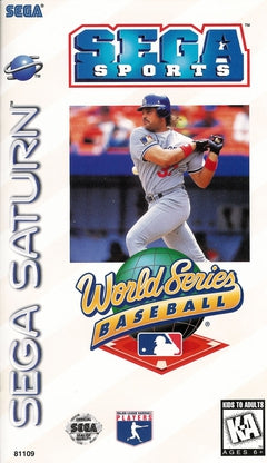 Sega Genesis World Series Baseball Video Game