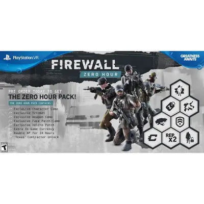 Firewall Zero Hour - PlayStation 4