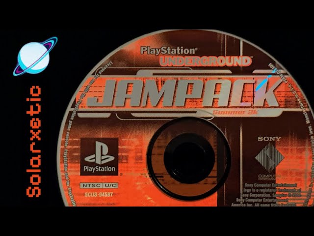 Sony Playstation Underground Jampack Summer 2k
