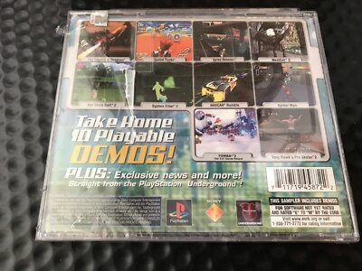 Sony Playstation Underground Jampack Summer 2k