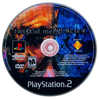 Twisted Metal Black - PlayStation 2