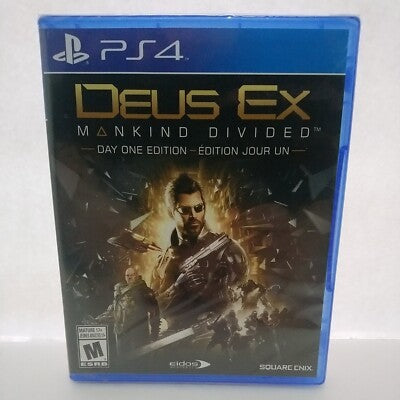 Deus Ex: Mankind Divided Day One Edition PS4