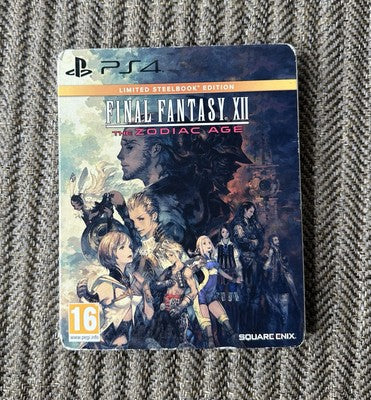 Square Enix Final Fantasy XII Zodiac Age Steelbook Edition PS4