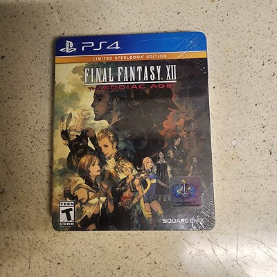 Square Enix Final Fantasy XII Zodiac Age Steelbook Edition PS4