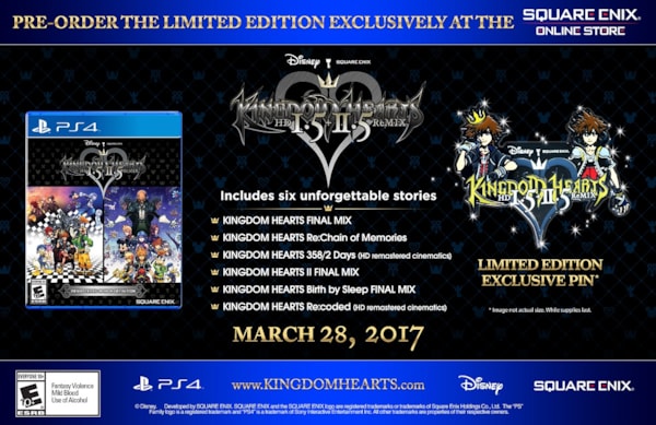 Kingdom Hearts HD 1.5 + 2.5 ReMIX