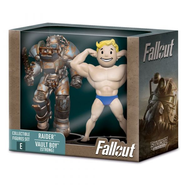 Syndicate Collectibles Fallout Figures - Assorted Color, Pack of 2