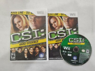 CSI Hard Evidence for Nintendo Wii
