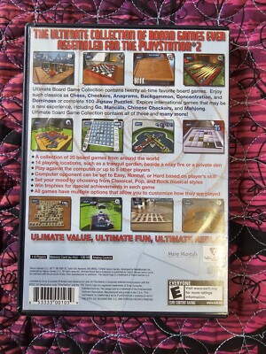 Ultimate Board Game Collection for Playstation 2