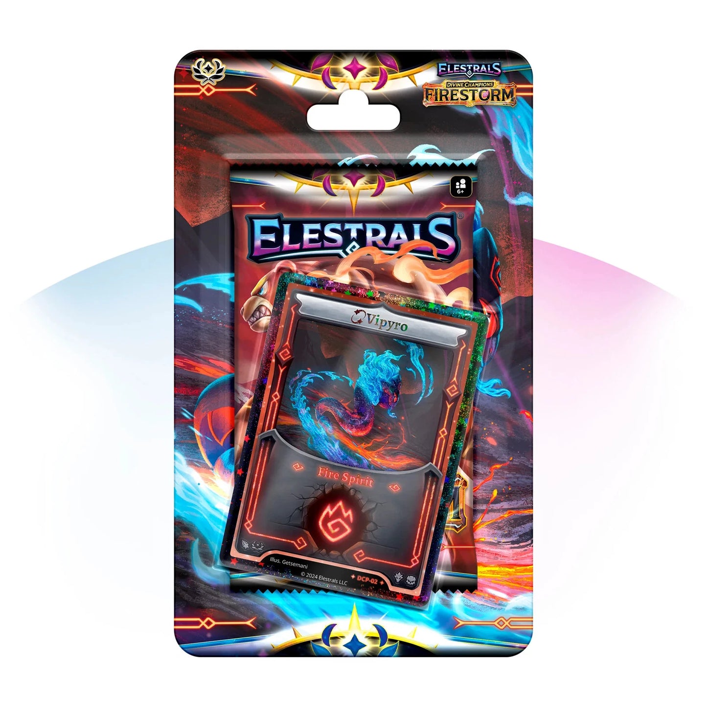 Elestrals TCG - Divine Champions: Firestorm - Blister Pack with Vipyro Promo