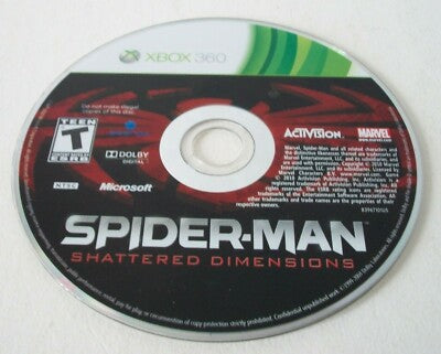 Spider-Man Shattered Dimensions for Xbox 360