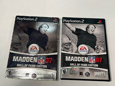 Madden NFL 07 Hall of Fame Edition PS2