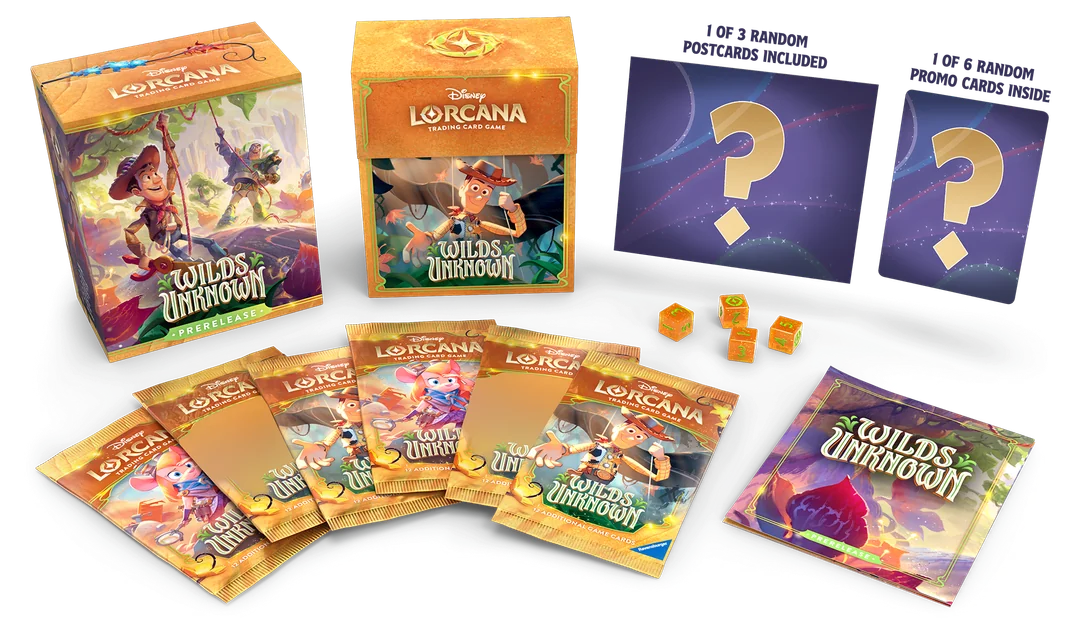 Wilds Unknown Pre-Release packs